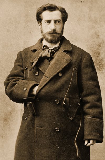 Portret van Frédéric Auguste Bartholdi, ca. 1880 door Napoleon Sarony